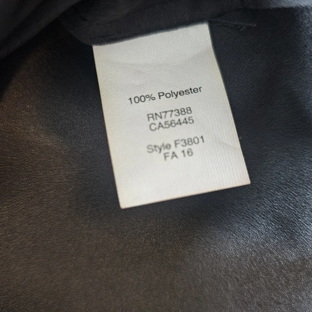 J.Crew Black Long Sleeve V-Neck Blouse – Size Medium